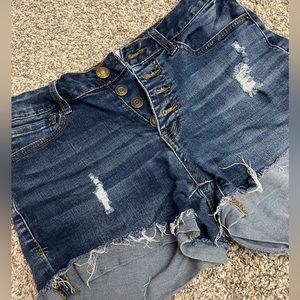 Classic denim shorts